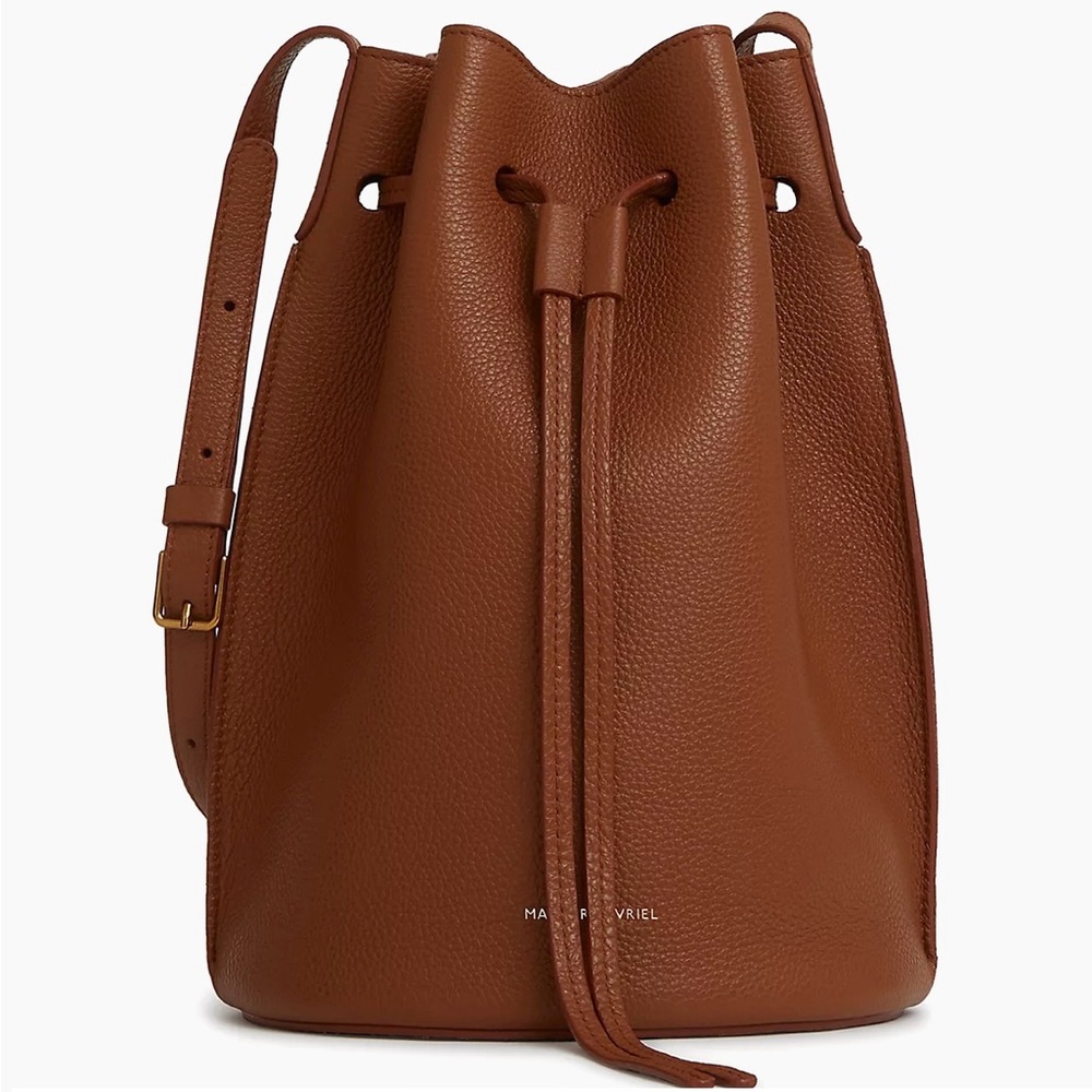 Mansur Gavriel Champagne Bucket Bag